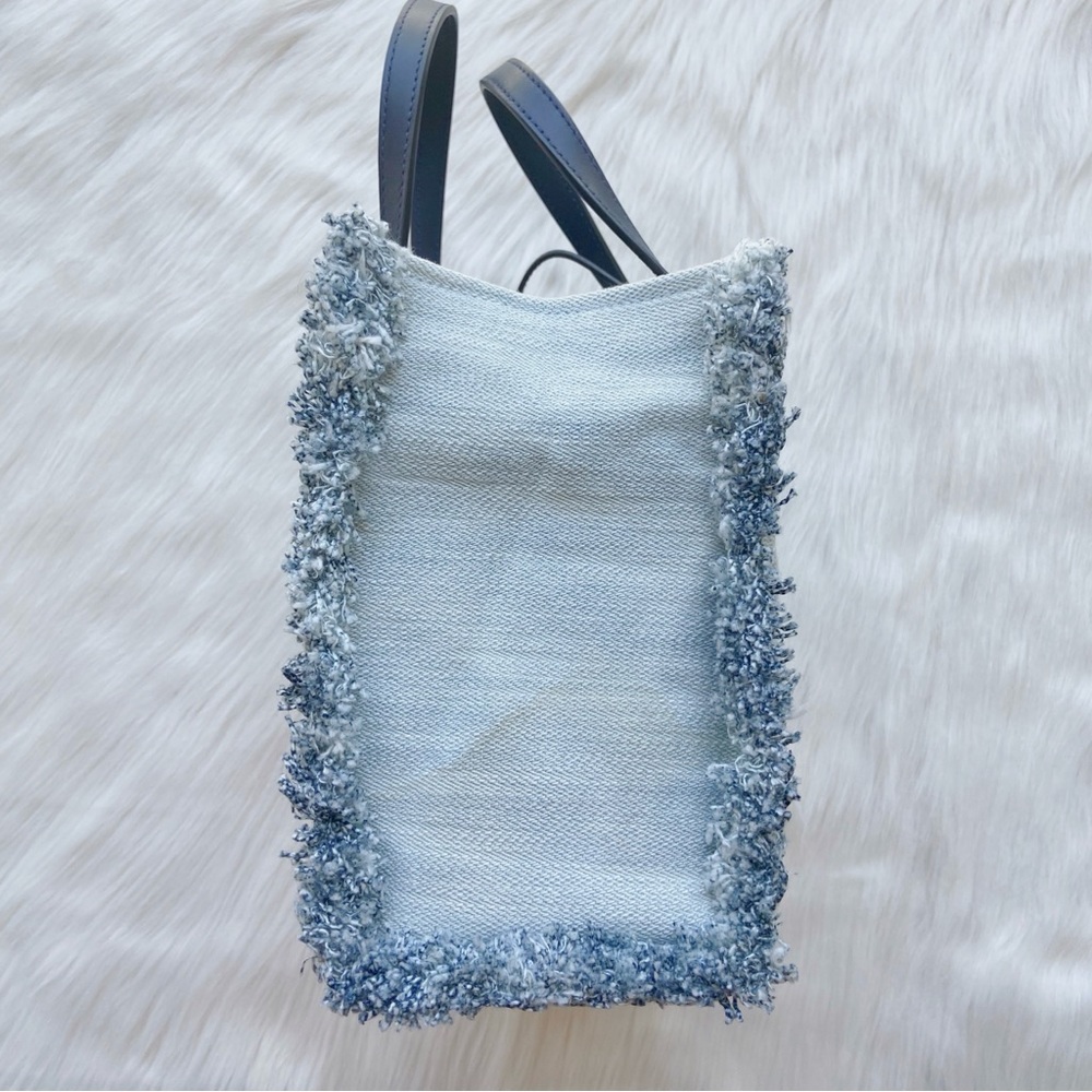 Kate Spade Sam Denim Medium Satchel - Picture 6 of 13
